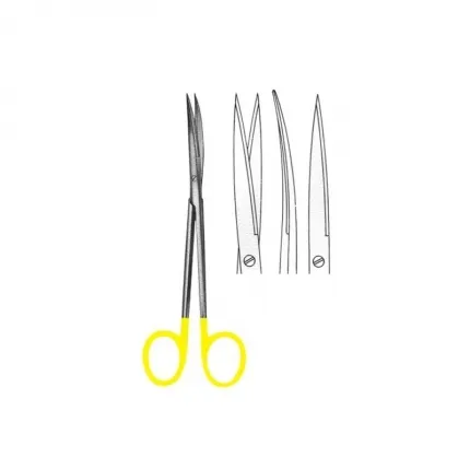 Scissors with Tungsten Carbide Inserts